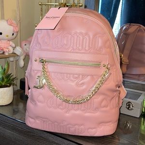 Juicy Couture Puff Quilted Backpack Taffy